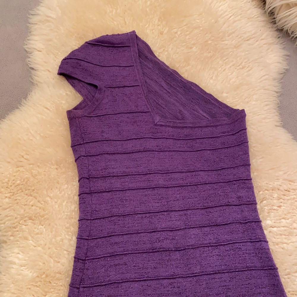 purple dress